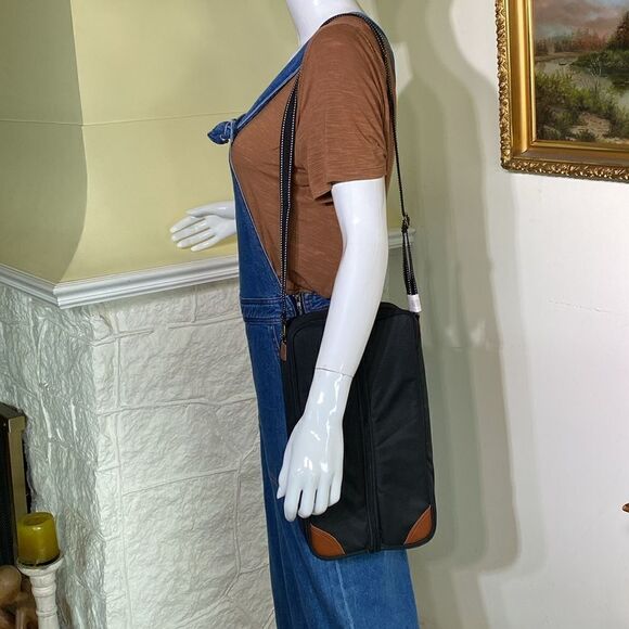 NEW! ALLCAMP Wine Tote Bag with Cooler Compartment Two Sets of Tableware Picnic - Picture 9 of 9